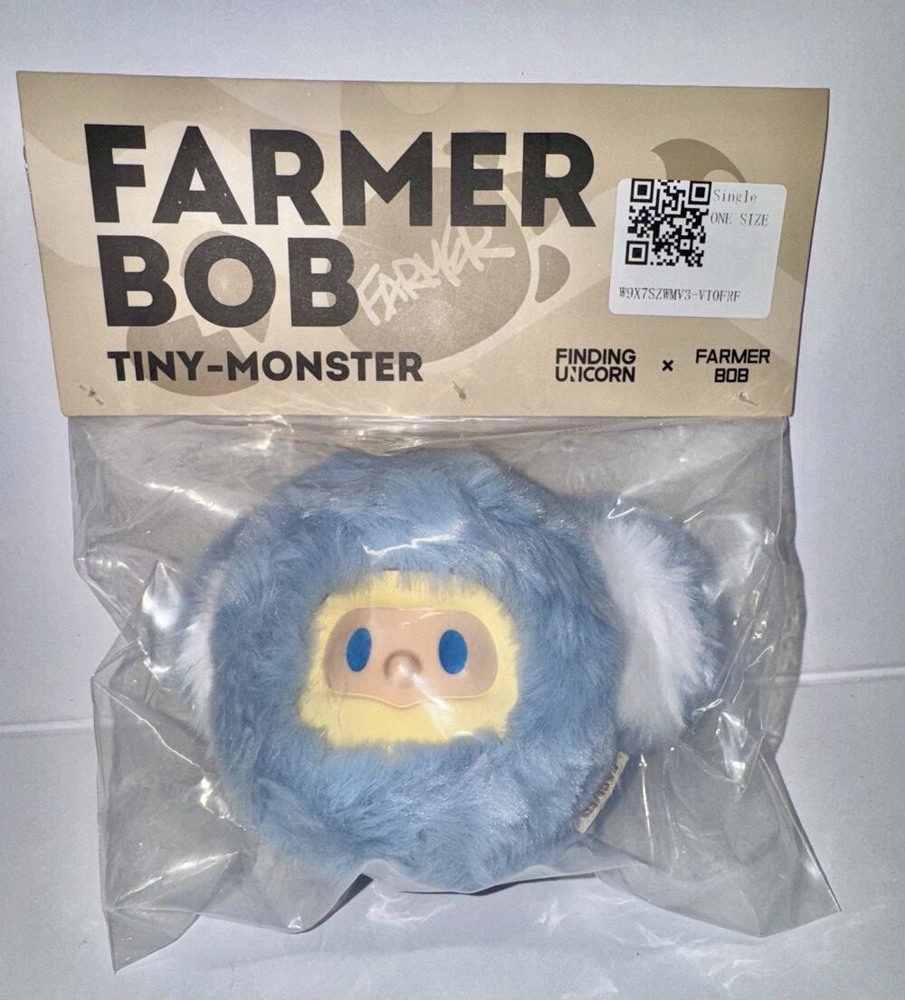 FARMER BOB Mini-Night Monster Series Plush Ball Pendant Art Toy Confirmed Koala